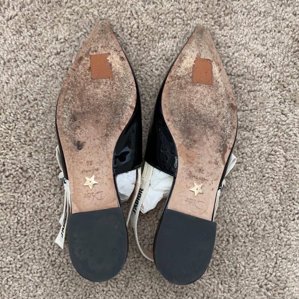 J’Adior Slingback Ballerina flat size 6 - Picture 3 of 7